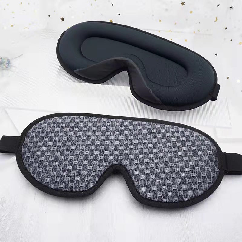 3D Sleeping Eye Mask Stereo Breathable Black Shading Eye Mask